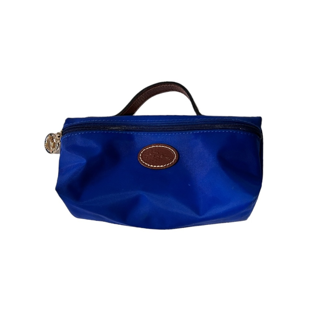 Longchamp Cosmetic Bag Nylon Blue